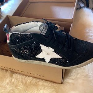 Free bird glitter sneakers